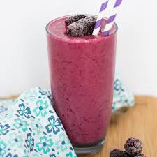 BlackRaspberry Vanilla Smoothie