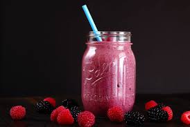 BlackRaspberry Vanilla Smoothie